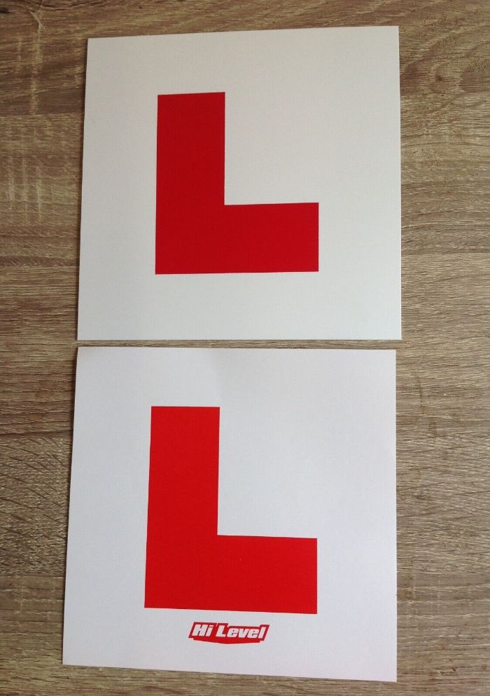 Learner Plates Shown Fitted